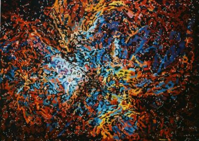 Fleur de l&rsquo;espace ou la Nébuleuse de la Carène