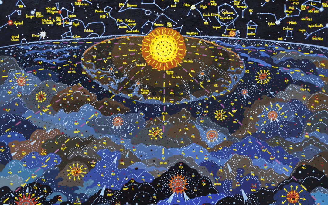 Autour de Tau Ceti : planètes disque de poussières et comètes